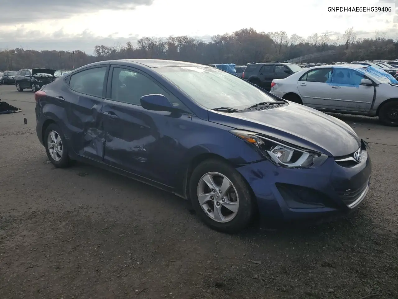 5NPDH4AE6EH539406 2014 Hyundai Elantra Se