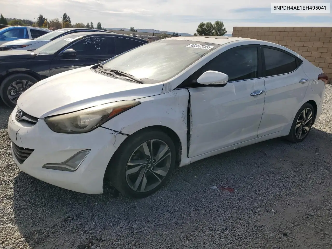 5NPDH4AE1EH495041 2014 Hyundai Elantra Se