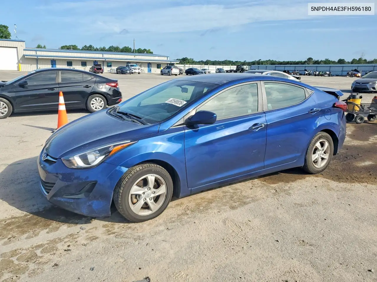 2015 Hyundai Elantra Se VIN: 5NPDH4AE3FH596180 Lot: 60598836