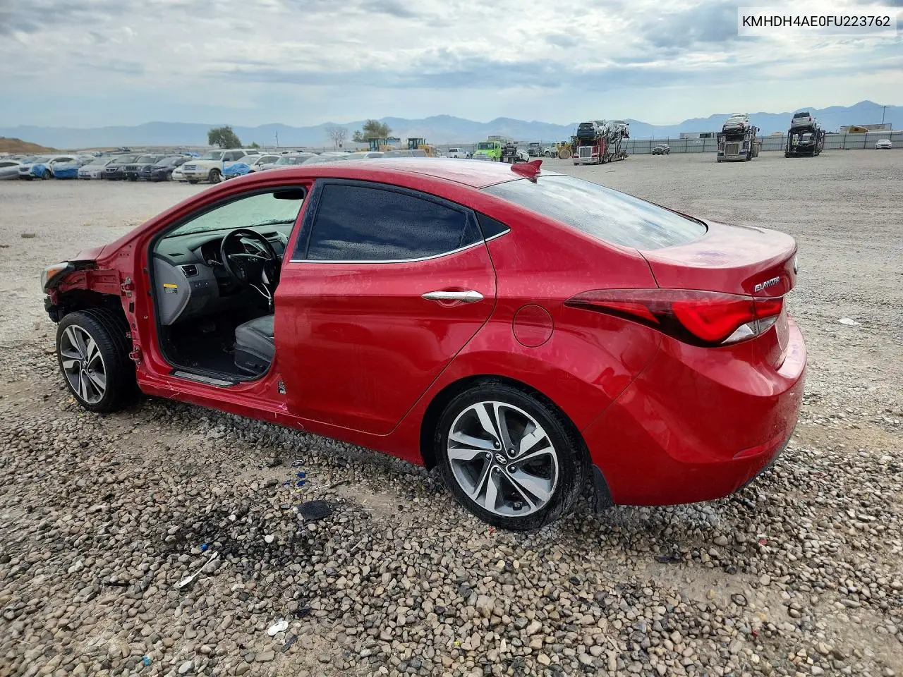 2015 Hyundai Elantra Limited VIN: KMHDH4AE0FU223762 Lot: 61230326