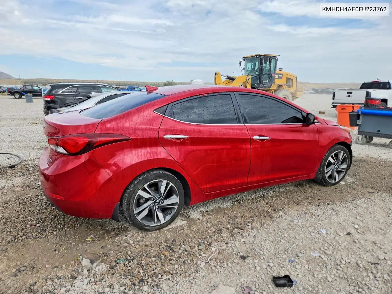 2015 Hyundai Elantra Limited VIN: KMHDH4AE0FU223762 Lot: 61230326