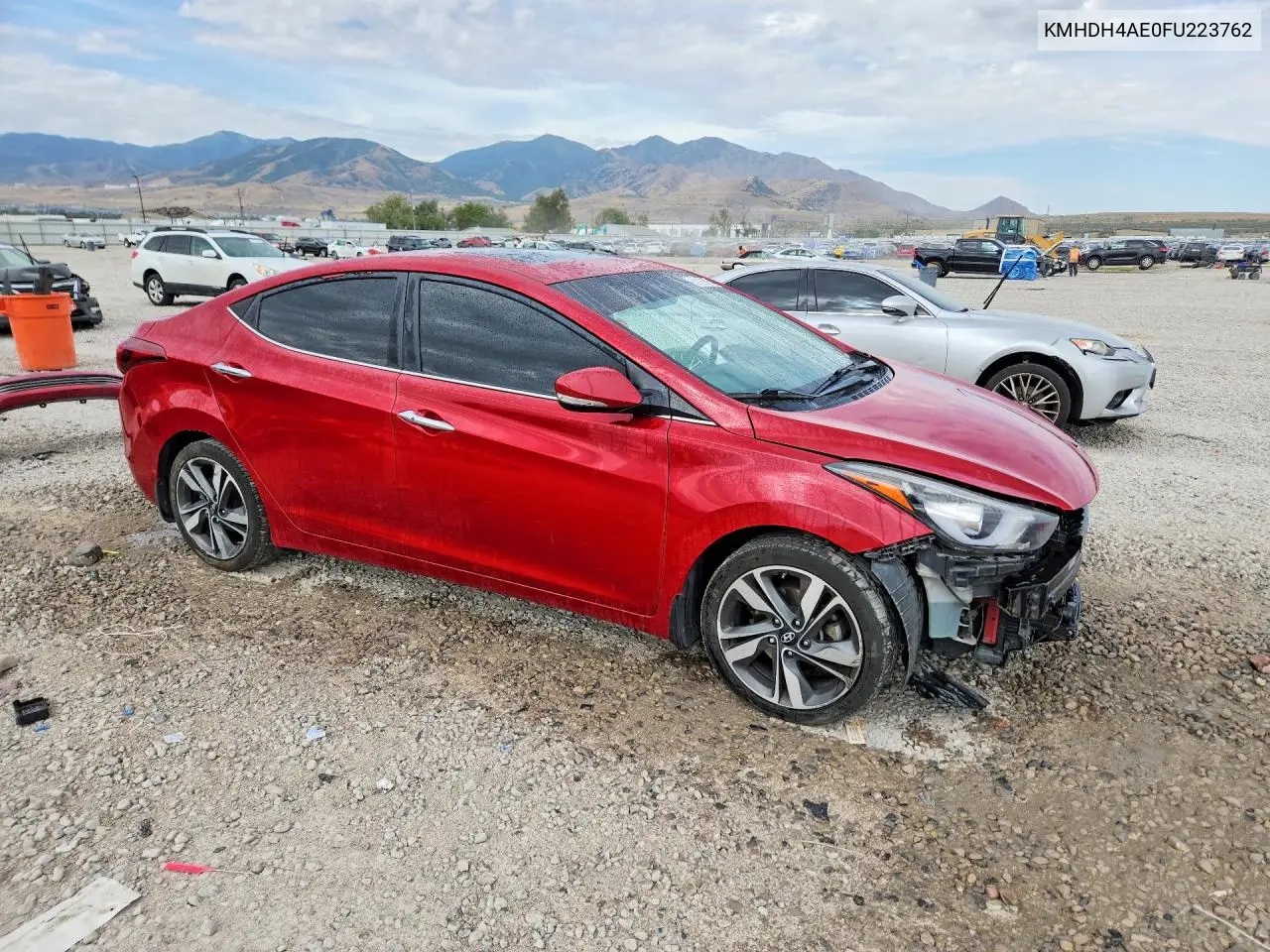 2015 Hyundai Elantra Limited VIN: KMHDH4AE0FU223762 Lot: 61230326
