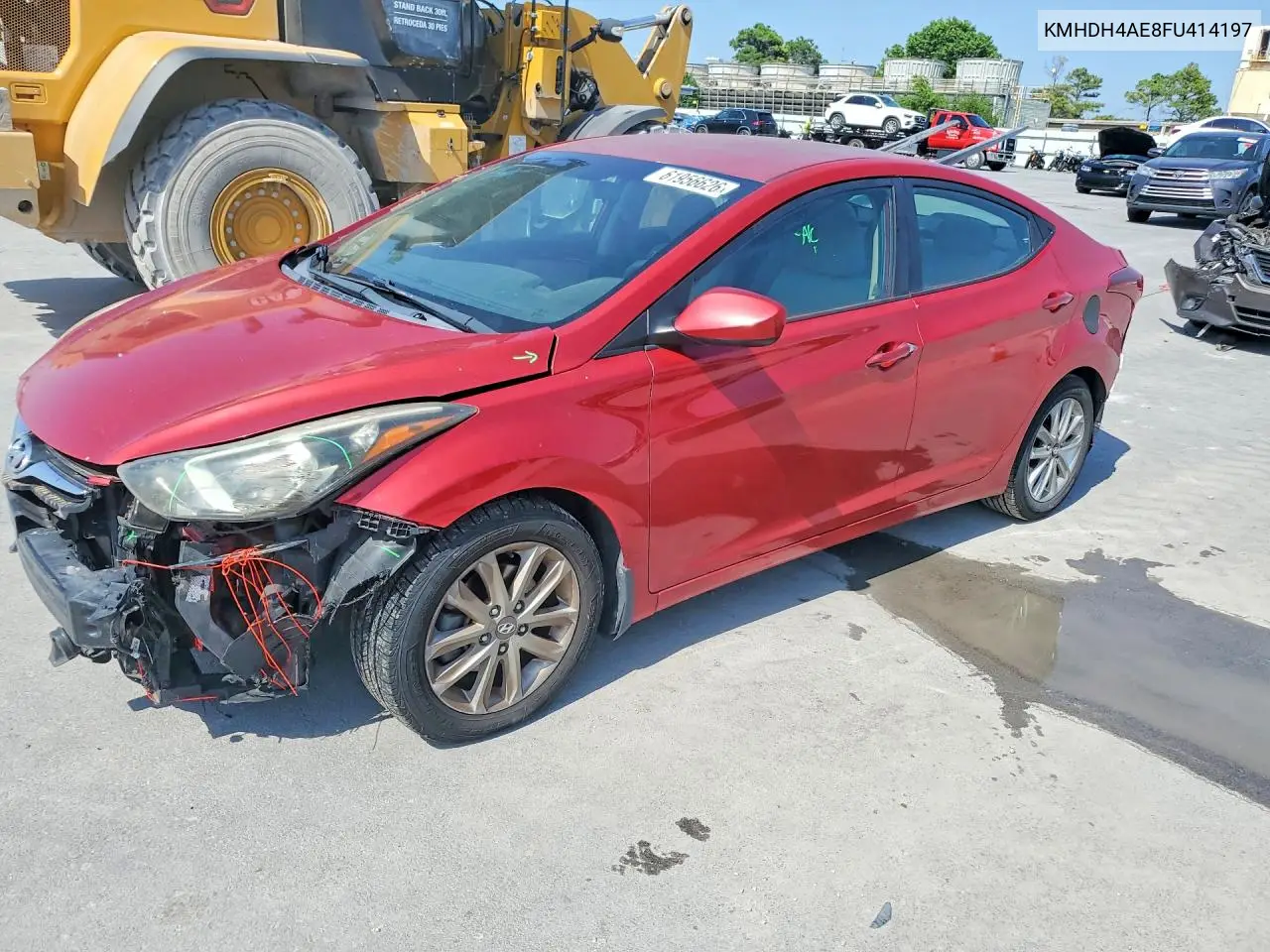 2015 Hyundai Elantra Se VIN: KMHDH4AE8FU414197 Lot: 61956626
