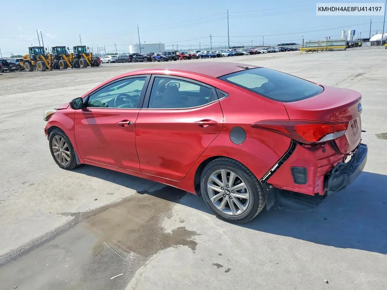 2015 Hyundai Elantra Se VIN: KMHDH4AE8FU414197 Lot: 61956626
