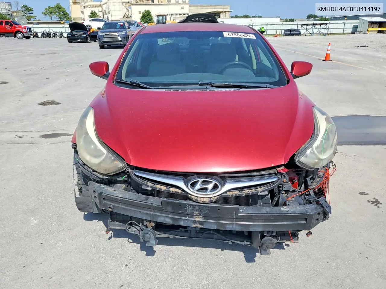 2015 Hyundai Elantra Se VIN: KMHDH4AE8FU414197 Lot: 61956626