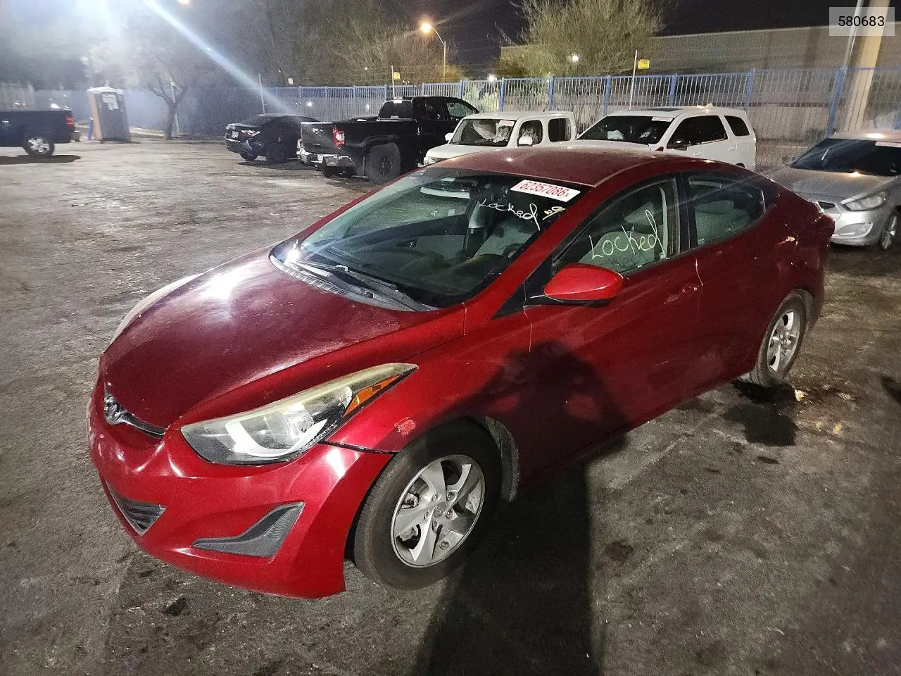 2015 Hyundai Elantra Se VIN: 580683 Lot: 62357086