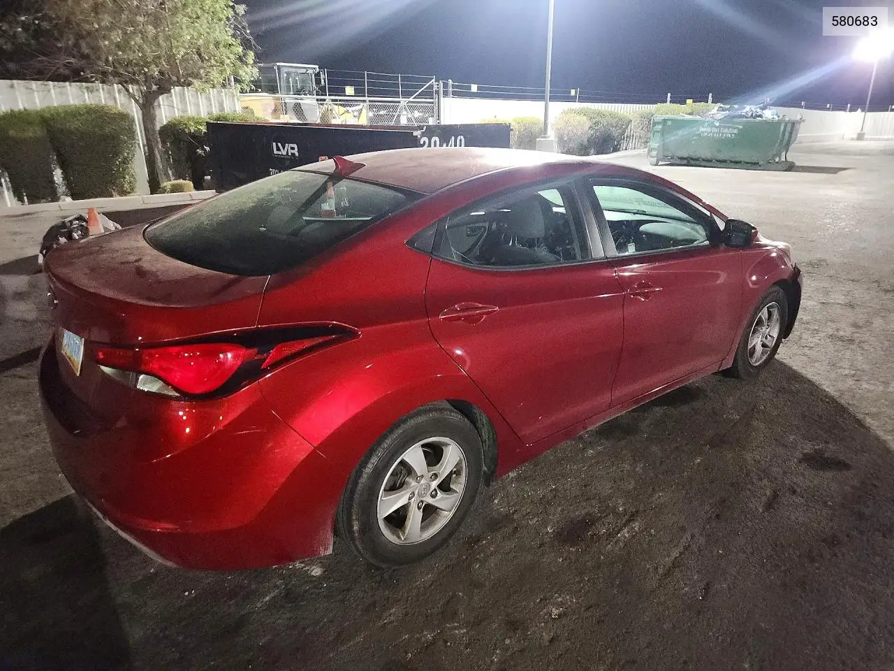 2015 Hyundai Elantra Se VIN: 580683 Lot: 62357086