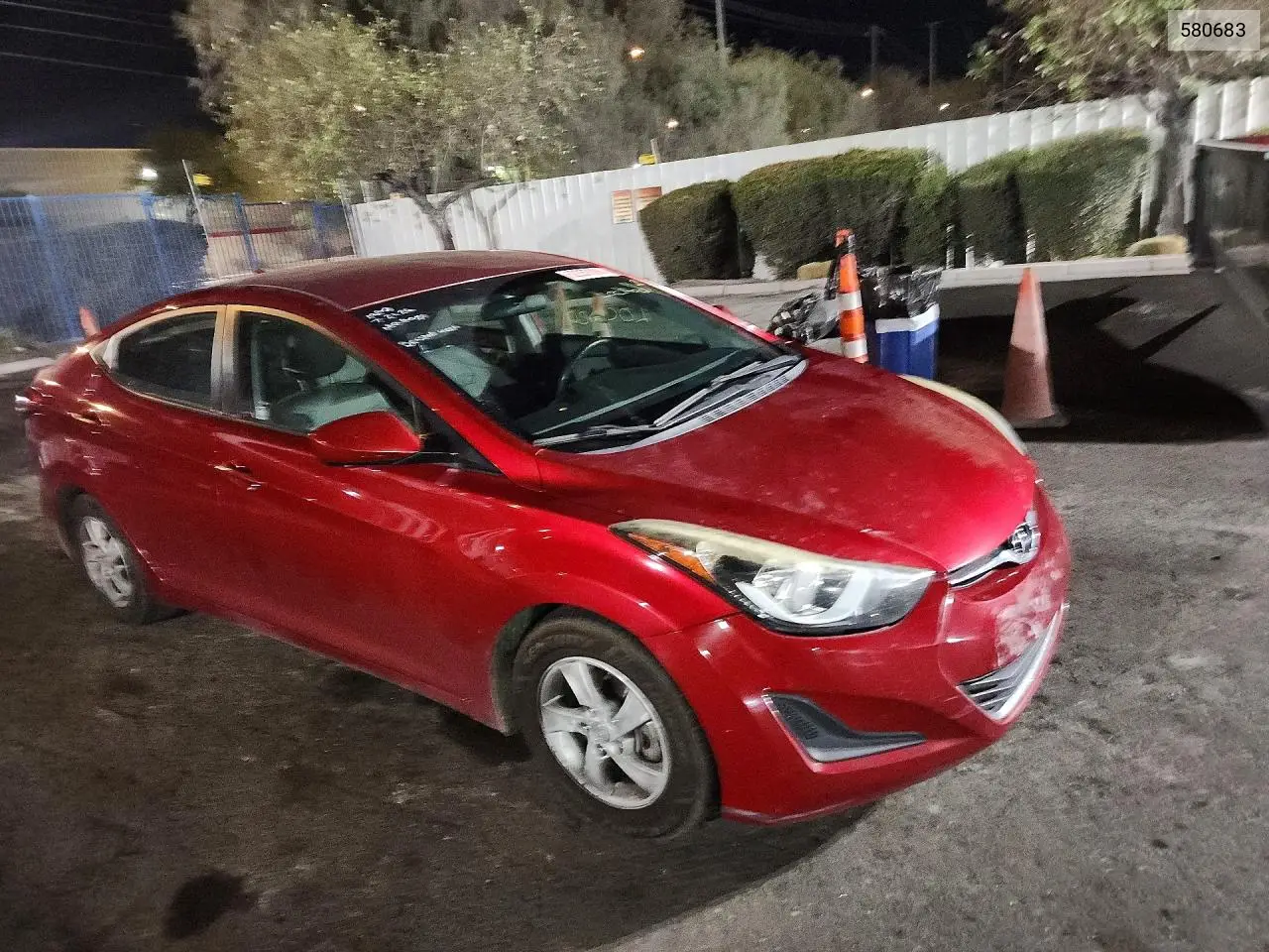 2015 Hyundai Elantra Se VIN: 580683 Lot: 62357086