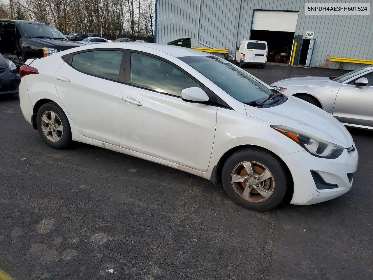 5NPDH4AE3FH601524 2015 Hyundai Elantra Se