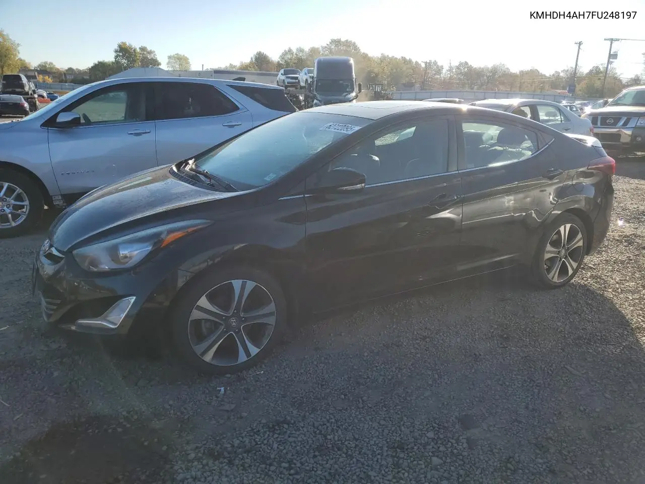 KMHDH4AH7FU248197 2015 Hyundai Elantra Se