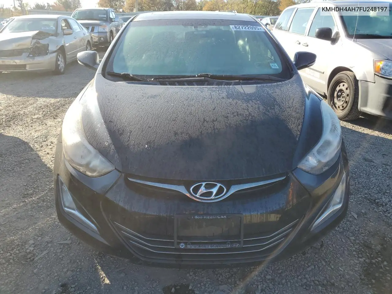 KMHDH4AH7FU248197 2015 Hyundai Elantra Se
