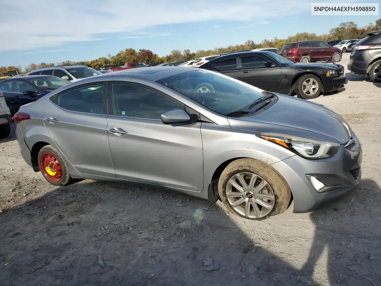5NPDH4AEXFH598850 2015 Hyundai Elantra Se