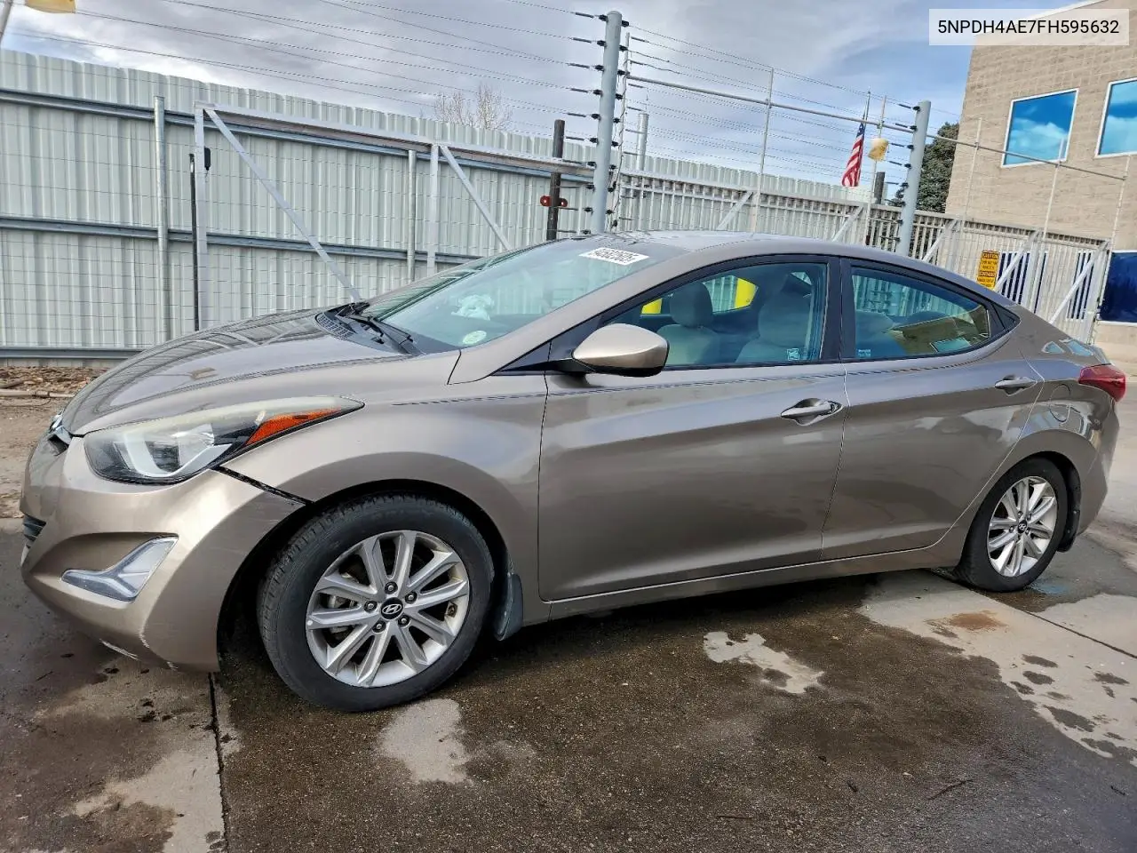 5NPDH4AE7FH595632 2015 Hyundai Elantra Se