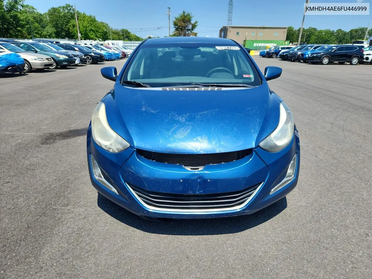 2015 Hyundai Elantra Se VIN: KMHDH4AE6FU446999 Lot: 99027265