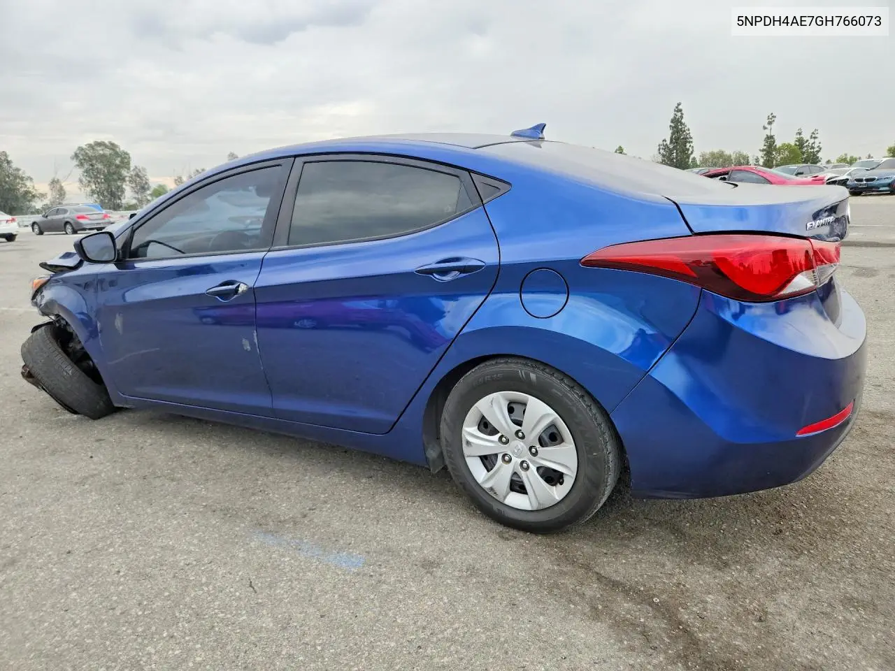 2016 Hyundai Elantra Se VIN: 5NPDH4AE7GH766073 Lot: 60900936
