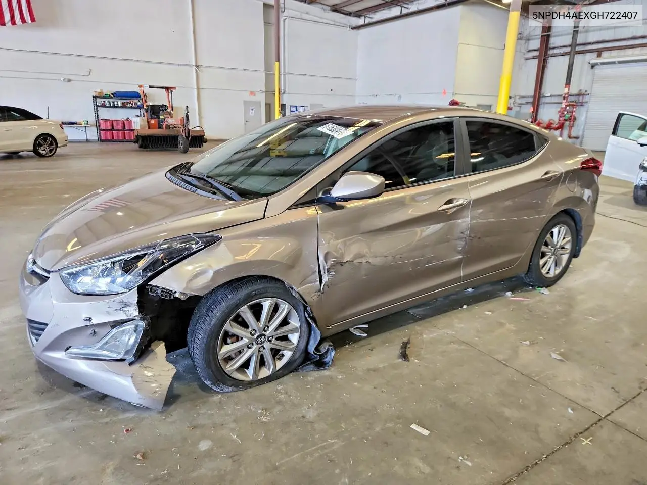2016 Hyundai Elantra Se VIN: 5NPDH4AEXGH722407 Lot: 61630476
