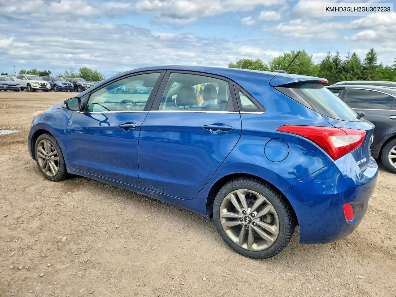 2016 Hyundai Elantra Gt Base VIN: KMHD35LH2GU307238 Lot: 61952786