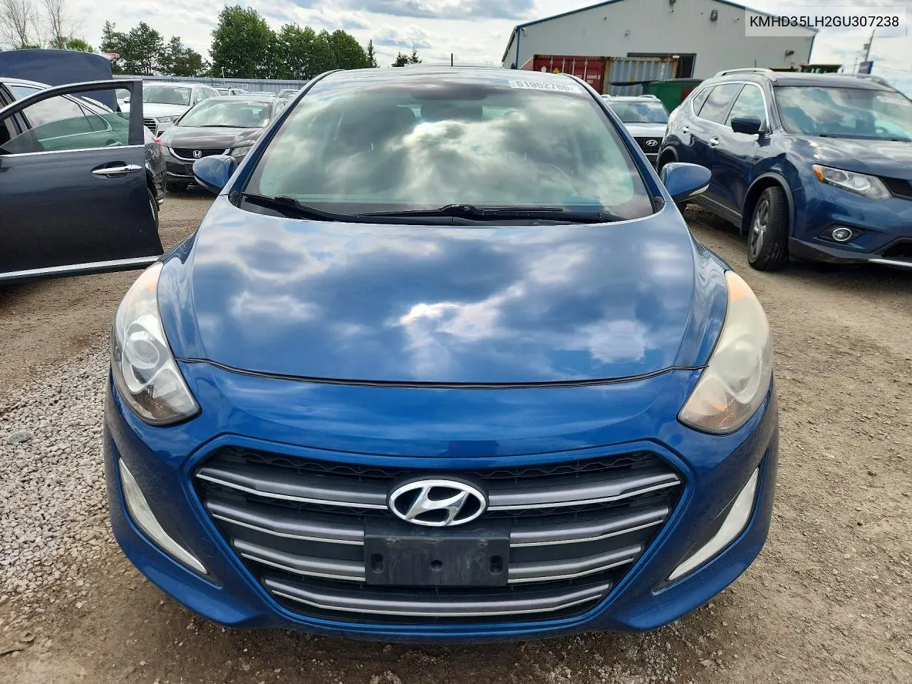 2016 Hyundai Elantra Gt Base VIN: KMHD35LH2GU307238 Lot: 61952786
