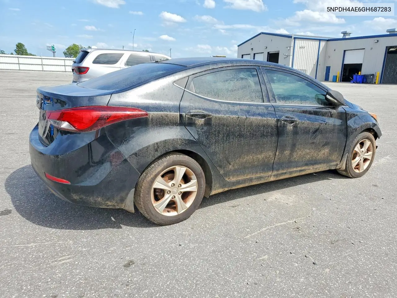 2016 Hyundai Elantra Value Edition VIN: 5NPDH4AE6GH687283 Lot: 62111796