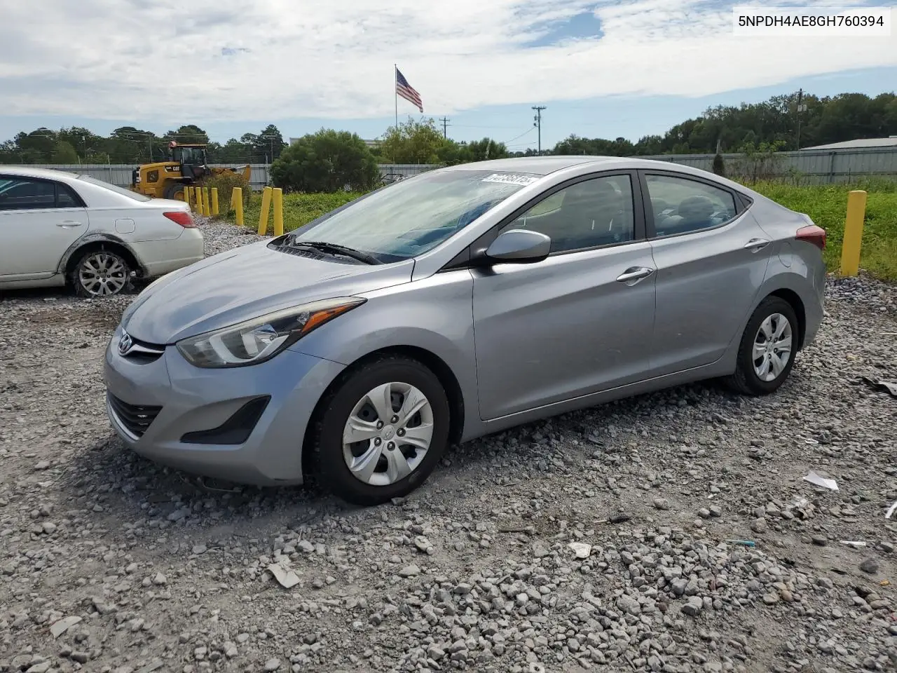 5NPDH4AE8GH760394 2016 Hyundai Elantra Se