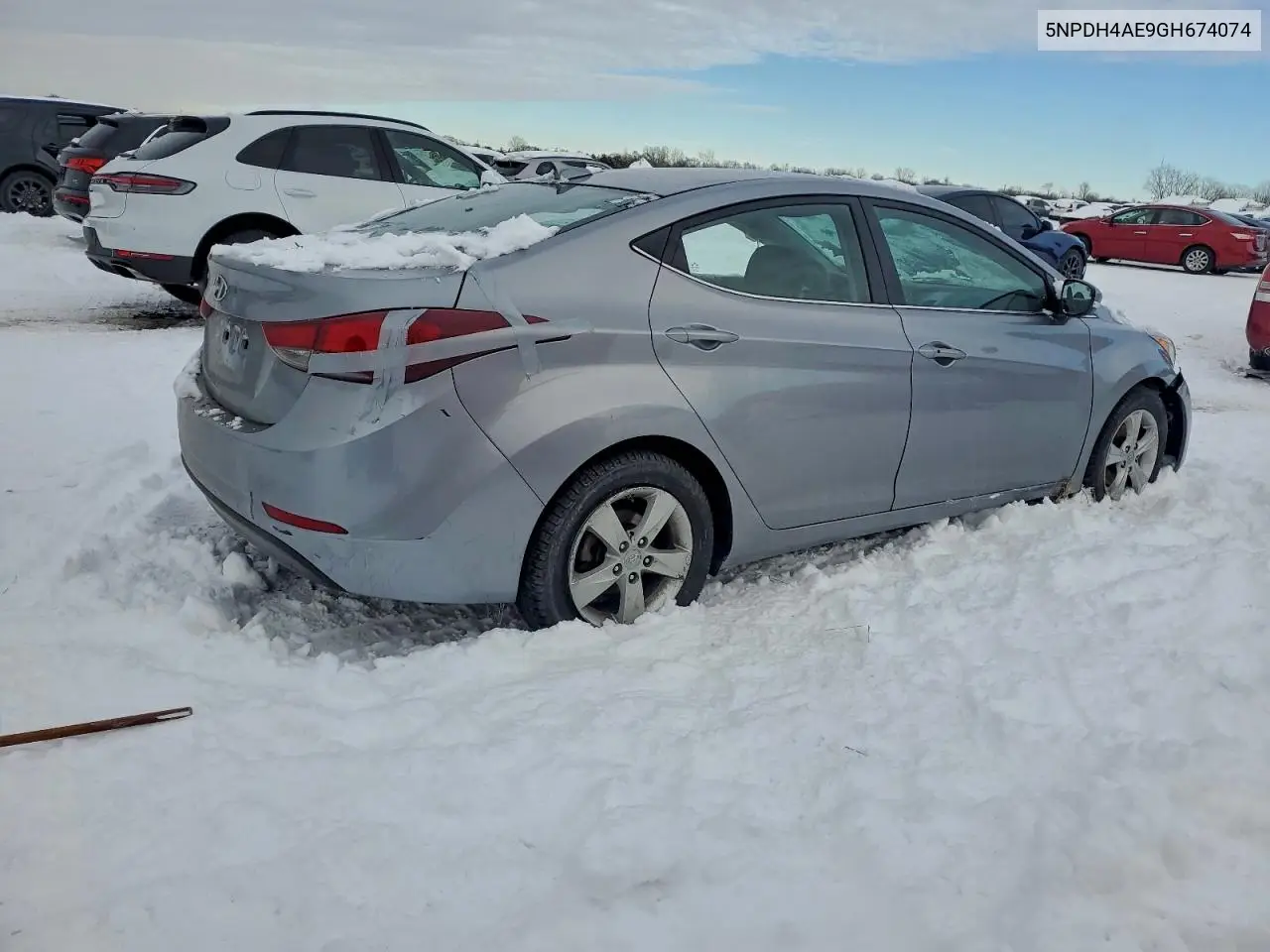 5NPDH4AE9GH674074 2016 Hyundai Elantra