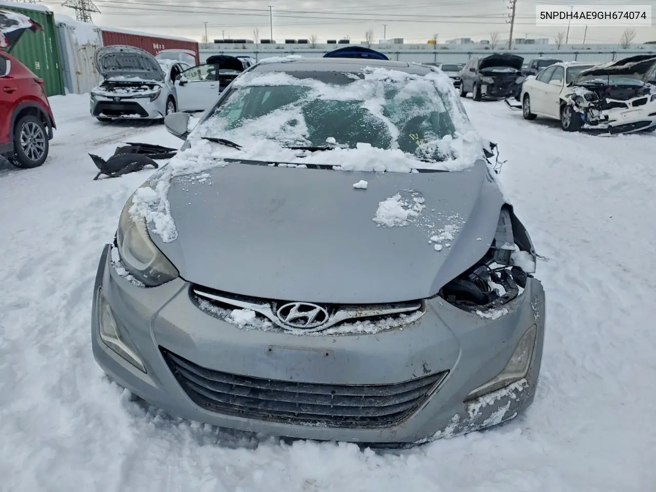5NPDH4AE9GH674074 2016 Hyundai Elantra