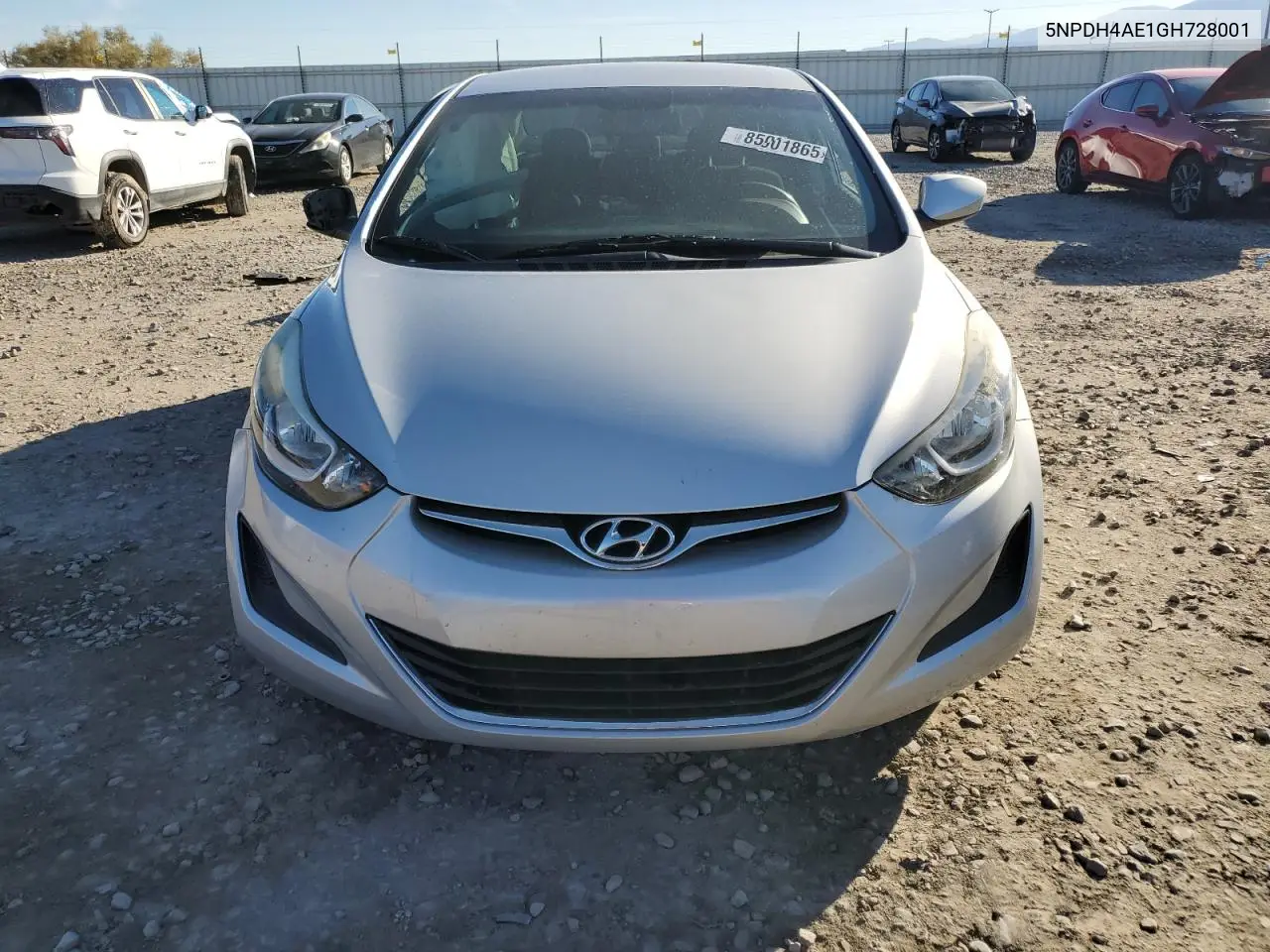 5NPDH4AE1GH728001 2016 Hyundai Elantra Se