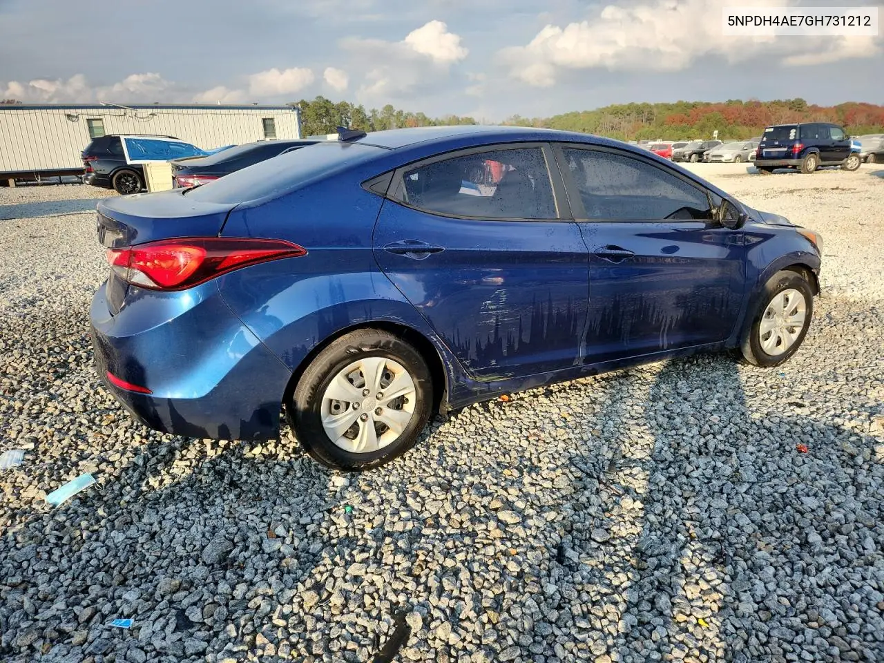 5NPDH4AE7GH731212 2016 Hyundai Elantra Se