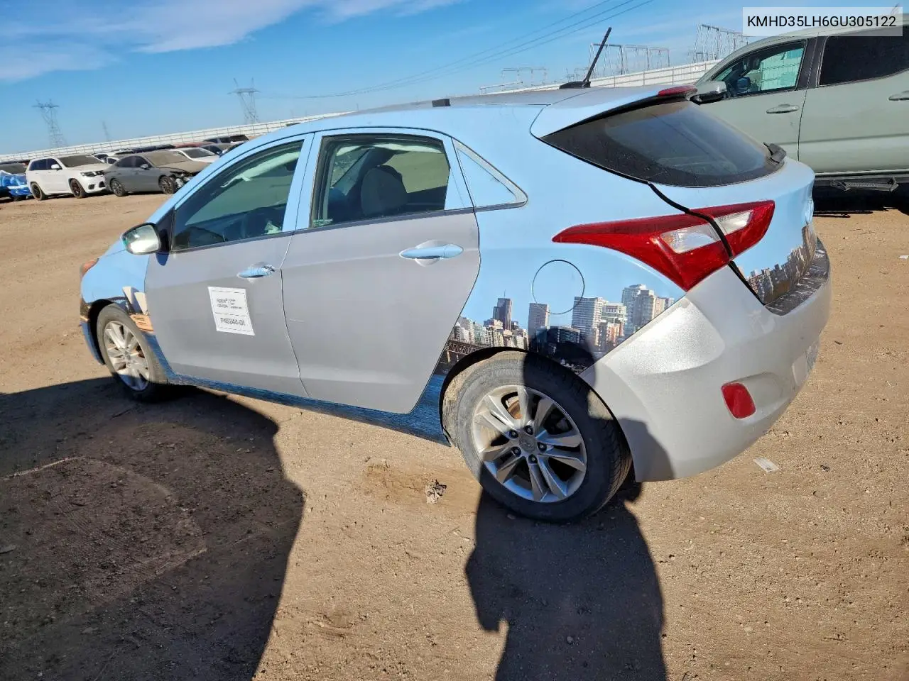 KMHD35LH6GU305122 2016 Hyundai Elantra Gt