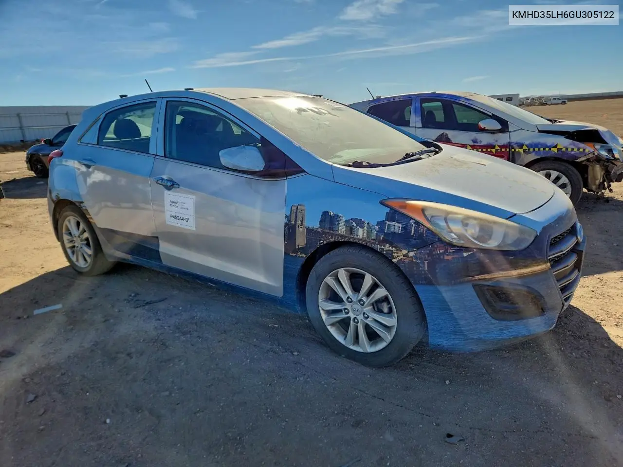 KMHD35LH6GU305122 2016 Hyundai Elantra Gt