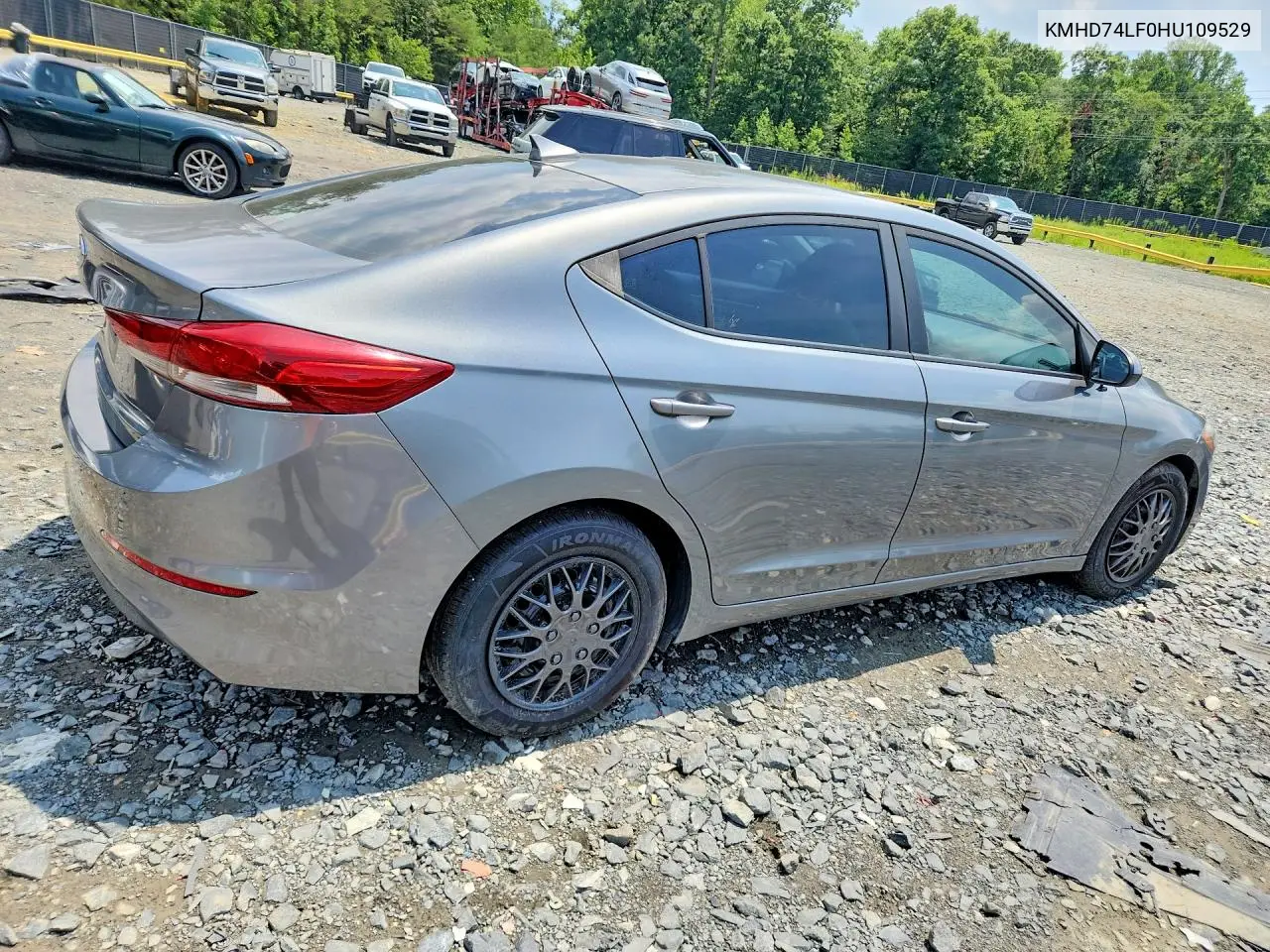 2017 Hyundai Elantra Se VIN: KMHD74LF0HU109529 Lot: 59957996