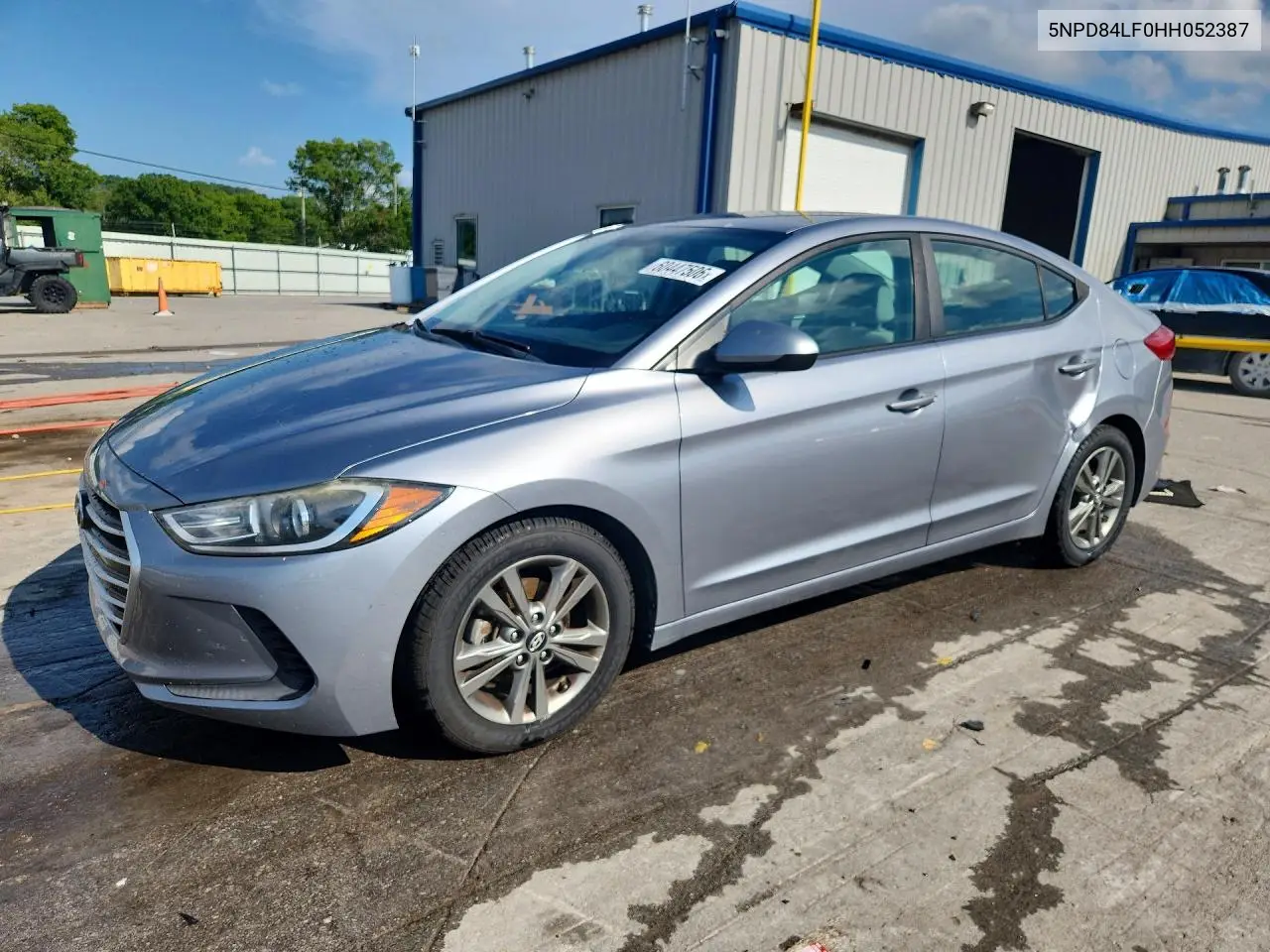2017 Hyundai Elantra Se VIN: 5NPD84LF0HH052387 Lot: 60447506