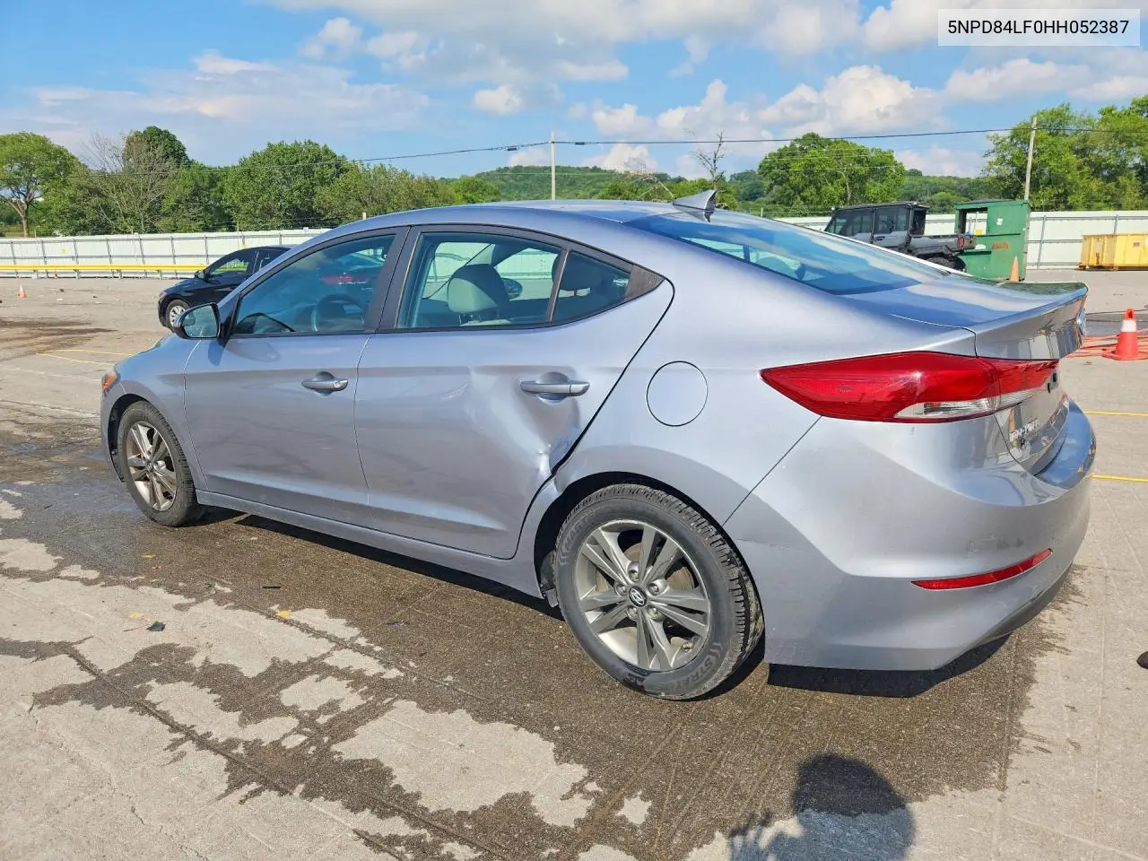 2017 Hyundai Elantra Se VIN: 5NPD84LF0HH052387 Lot: 60447506