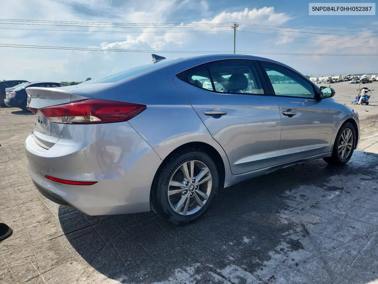 2017 Hyundai Elantra Se VIN: 5NPD84LF0HH052387 Lot: 60447506