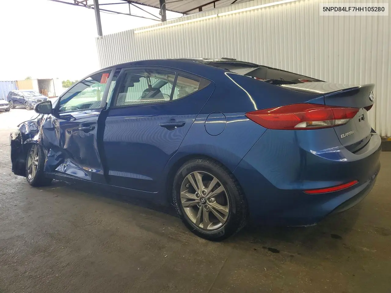 2017 Hyundai Elantra Se VIN: 5NPD84LF7HH105280 Lot: 61013046
