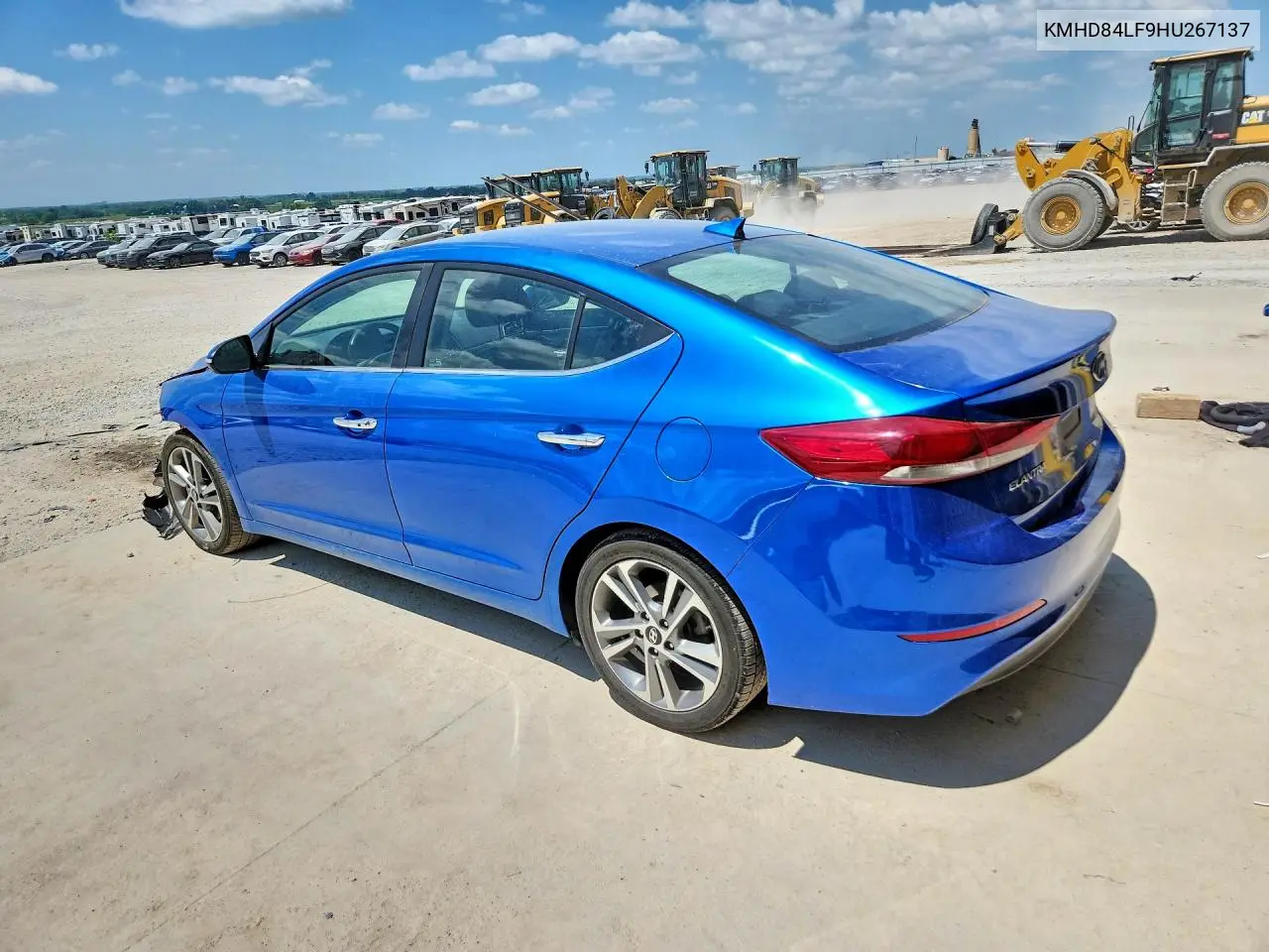 2017 Hyundai Elantra Limited VIN: KMHD84LF9HU267137 Lot: 61249706