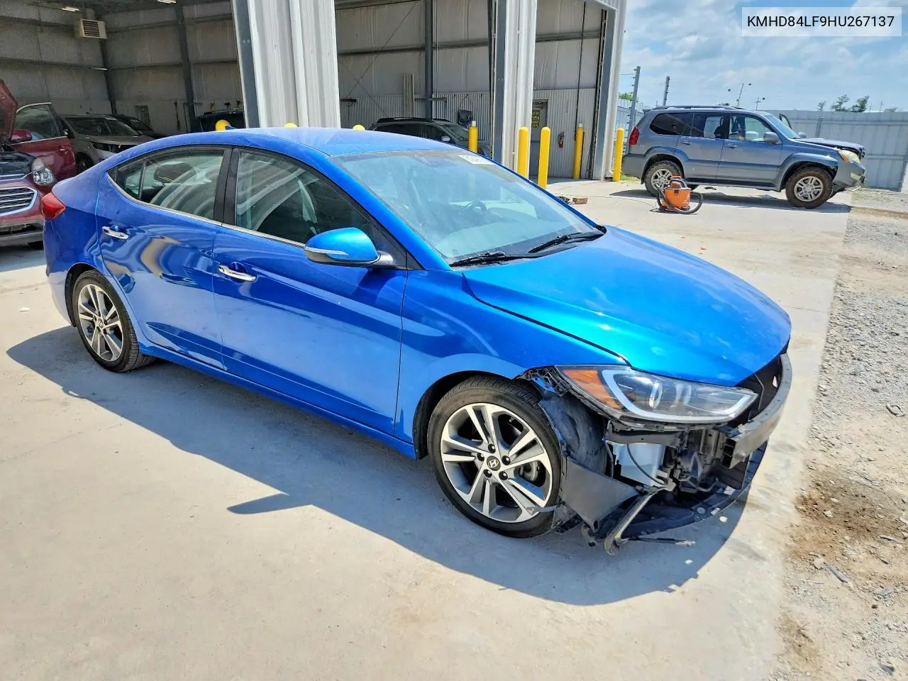 2017 Hyundai Elantra Limited VIN: KMHD84LF9HU267137 Lot: 61249706
