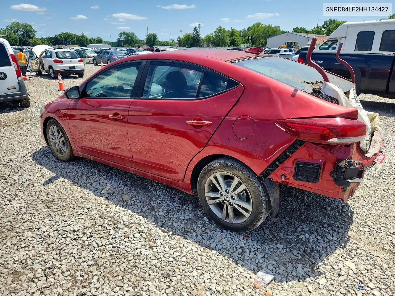 2017 Hyundai Elantra Value Edition VIN: 5NPD84LF2HH134427 Lot: 61672006