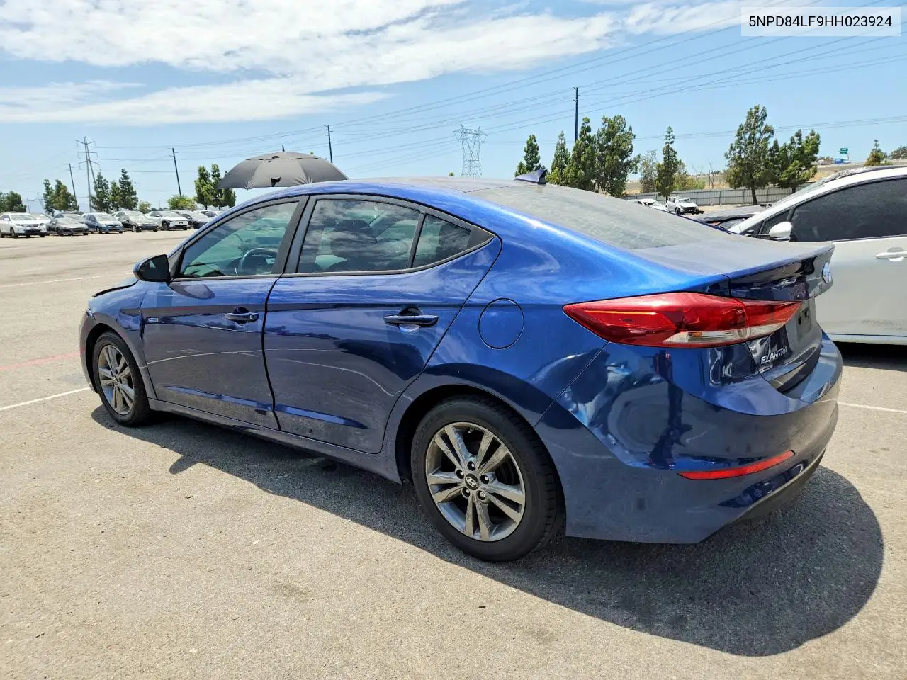 2017 Hyundai Elantra Se VIN: 5NPD84LF9HH023924 Lot: 61707026