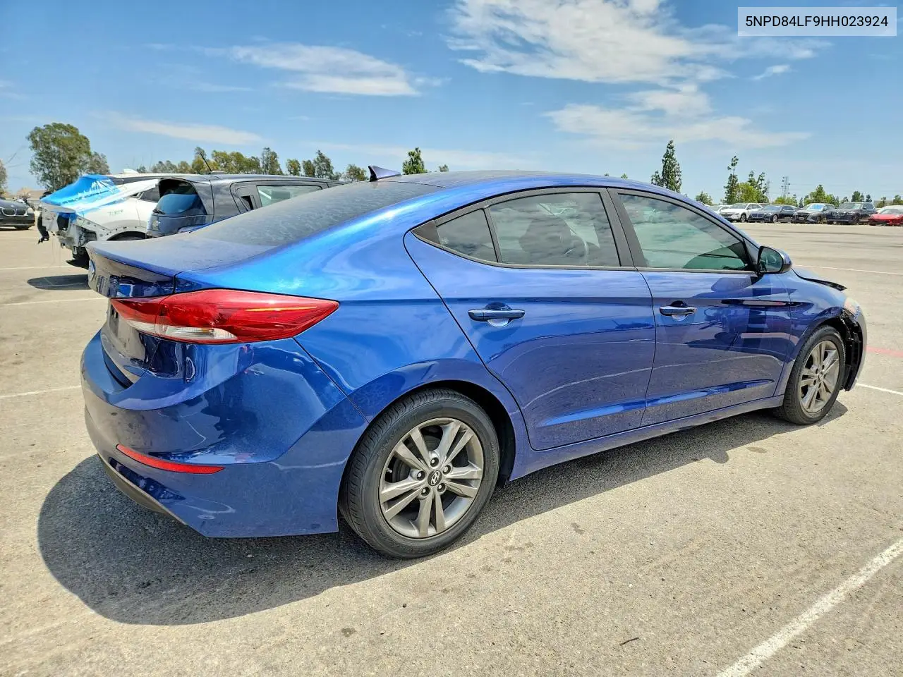 2017 Hyundai Elantra Se VIN: 5NPD84LF9HH023924 Lot: 61707026