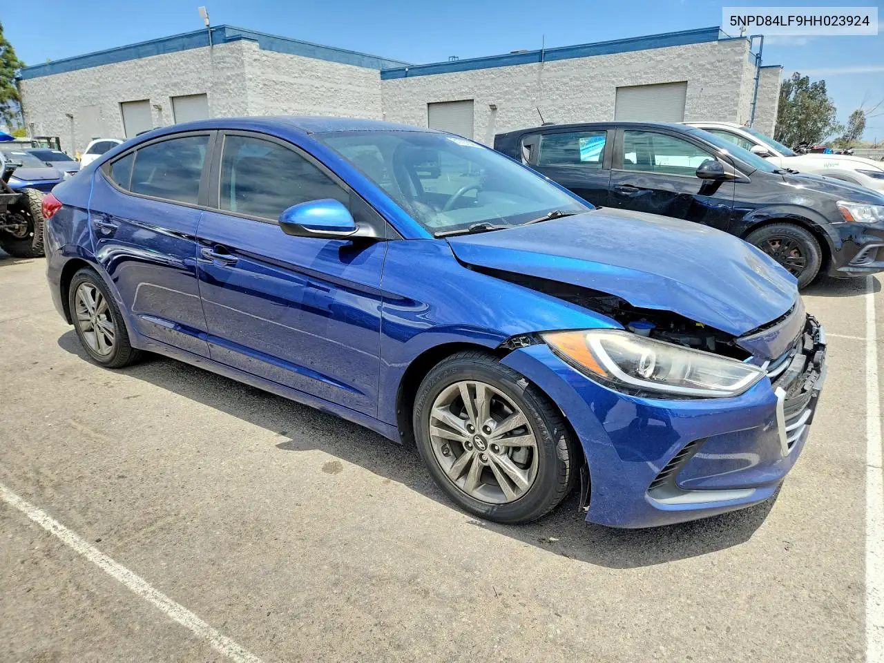 2017 Hyundai Elantra Se VIN: 5NPD84LF9HH023924 Lot: 61707026