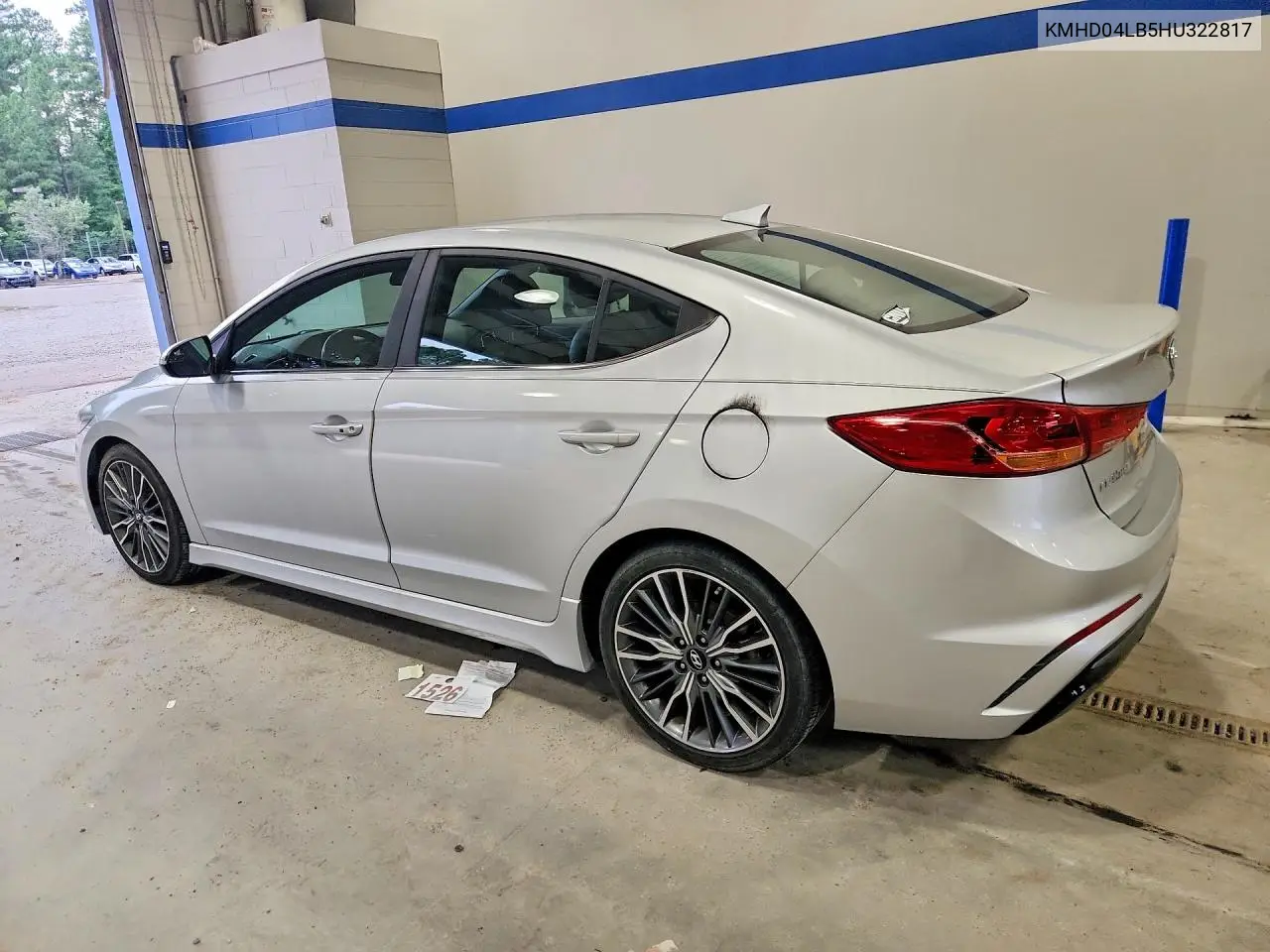 2017 Hyundai Elantra Sport VIN: KMHD04LB5HU322817 Lot: 62058546