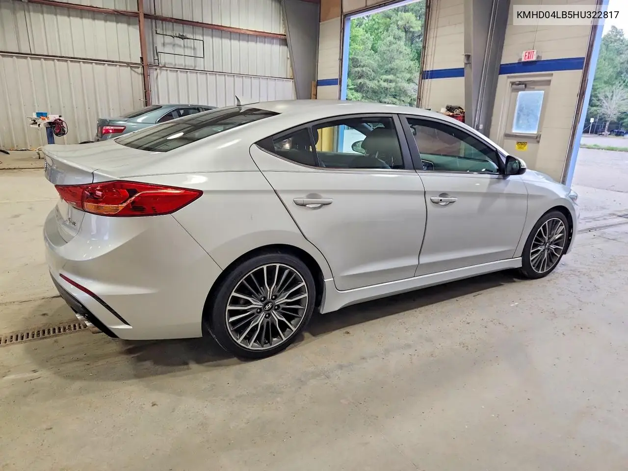 2017 Hyundai Elantra Sport VIN: KMHD04LB5HU322817 Lot: 62058546
