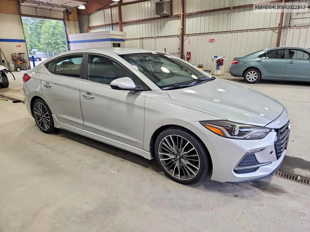 2017 Hyundai Elantra Sport VIN: KMHD04LB5HU322817 Lot: 62058546