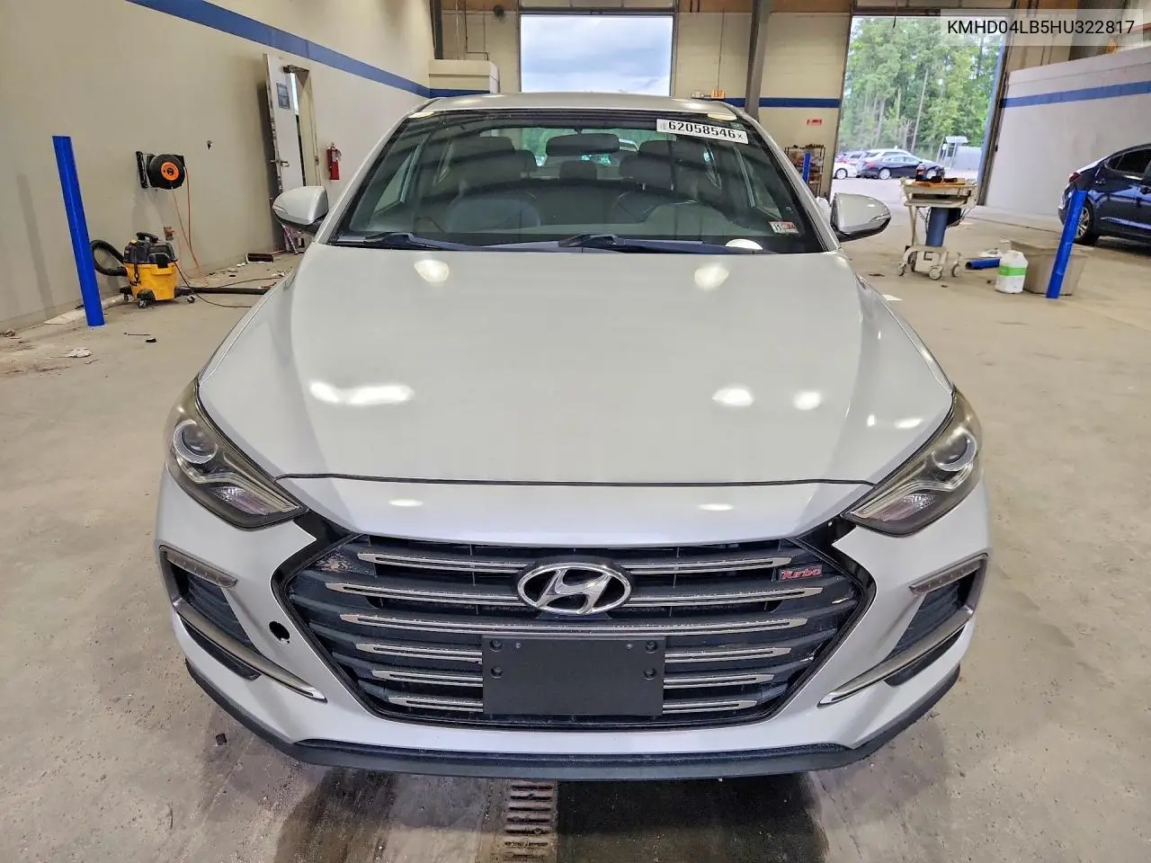 2017 Hyundai Elantra Sport VIN: KMHD04LB5HU322817 Lot: 62058546