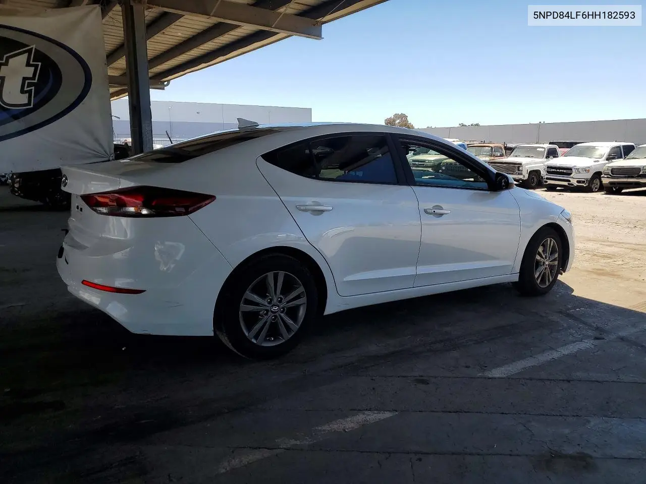 2017 Hyundai Elantra Value Edition VIN: 5NPD84LF6HH182593 Lot: 62274046