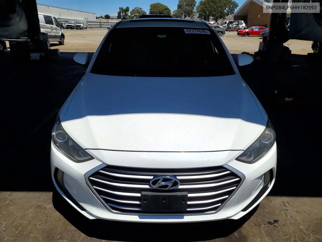 2017 Hyundai Elantra Value Edition VIN: 5NPD84LF6HH182593 Lot: 62274046