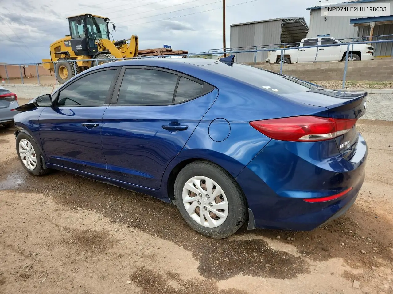 5NPD74LF2HH198633 2017 Hyundai Elantra Se