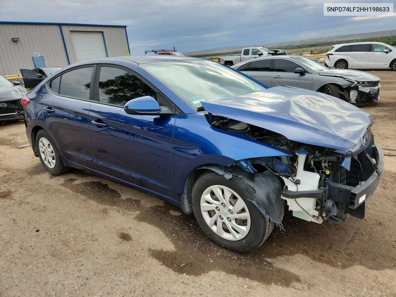 5NPD74LF2HH198633 2017 Hyundai Elantra Se