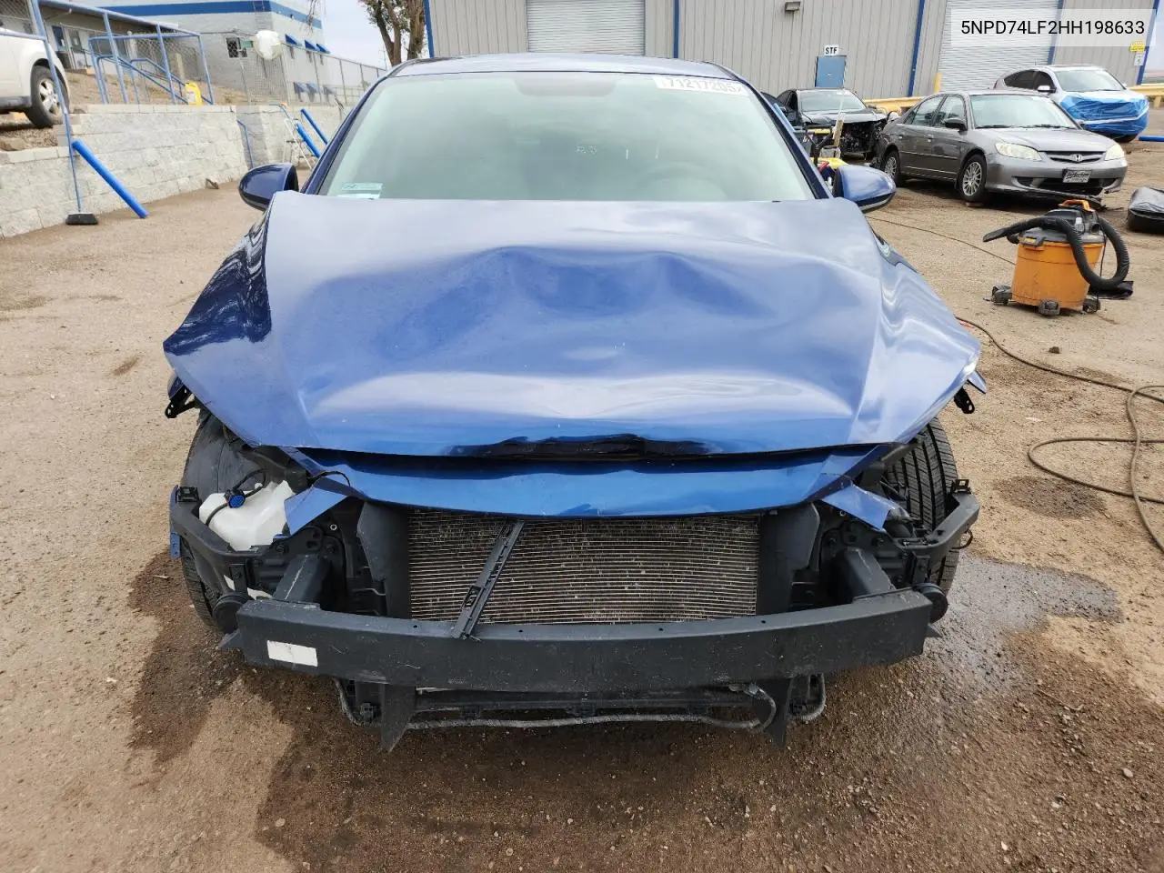 5NPD74LF2HH198633 2017 Hyundai Elantra Se